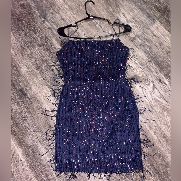 Windsor Sequin Tassle formal dress - Picture 2 of 5